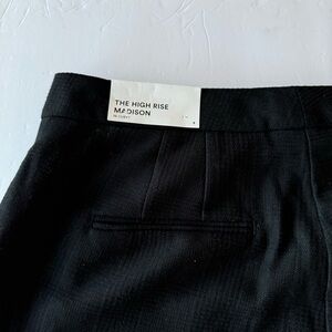 NWT Ann Taylor The High Rise Madison in Curvy Black Pants, Size 8